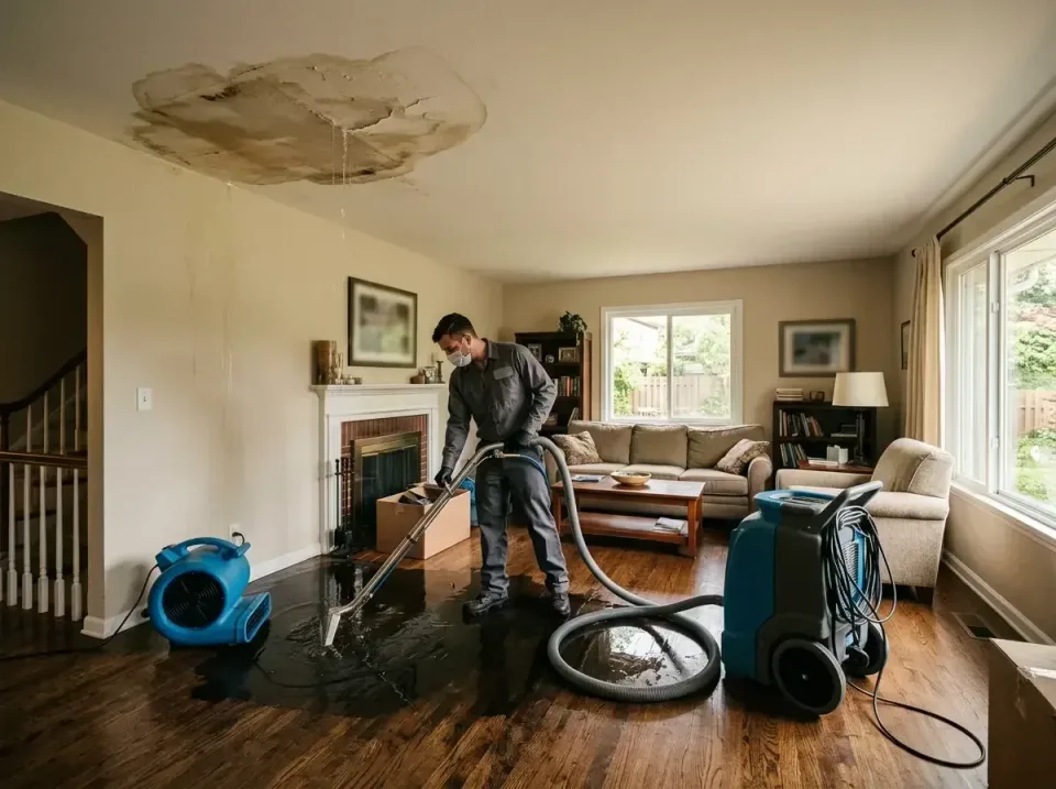 attic-pipe-burst-ceiling-drip-008 — frequently asked questions, Water Damage Restoration & Carpet Care in Clare, MI